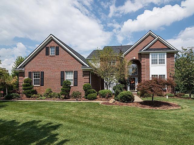front view picture of 9005 Lantree Drive, Howell, MI. 48855