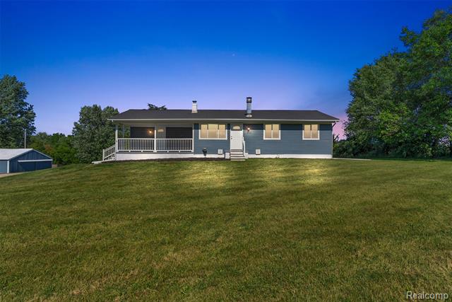 front view picture of 7900 Wiggins Road, Howell, MI. 48855