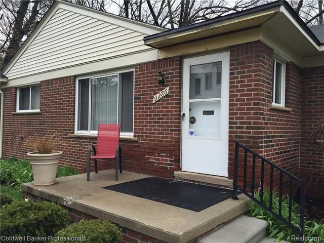 front view picture of 3286 W Webster Road, Royal Oak, MI. 48073