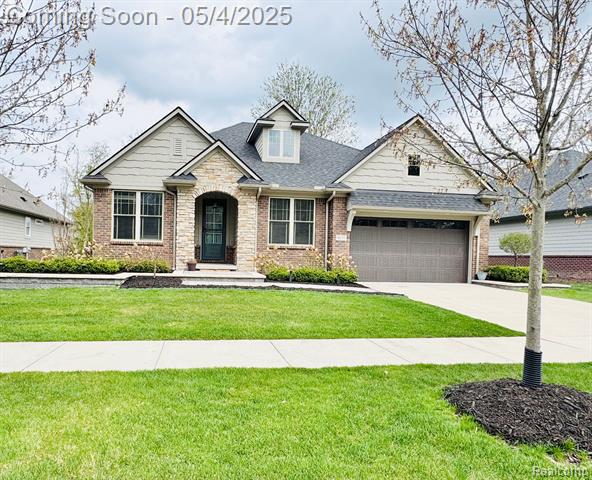 front view picture of 9630 White Pine Court, Plymouth, MI. 48170