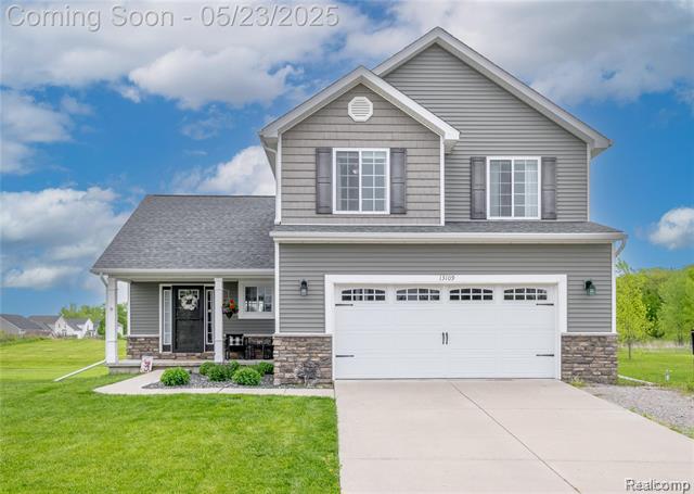 front view picture of 13109 River Rock Pass, Linden, MI. 48451