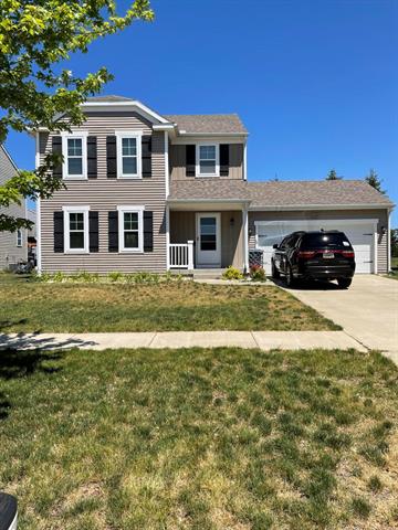 front view picture of 1120 Odell Farm Ln, Vicksburg, MI. 49097
