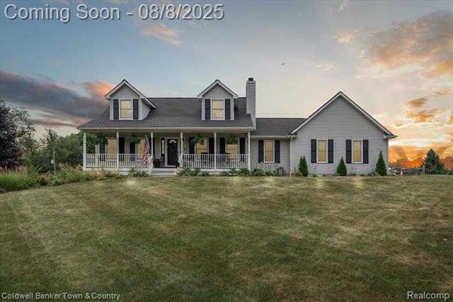 front view picture of 11670 Clyde Rd, Fenton, MI. 48430