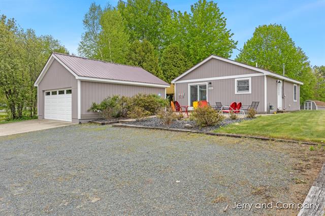 front view picture of 2058 N White Birch Street, Mears, MI. 49436