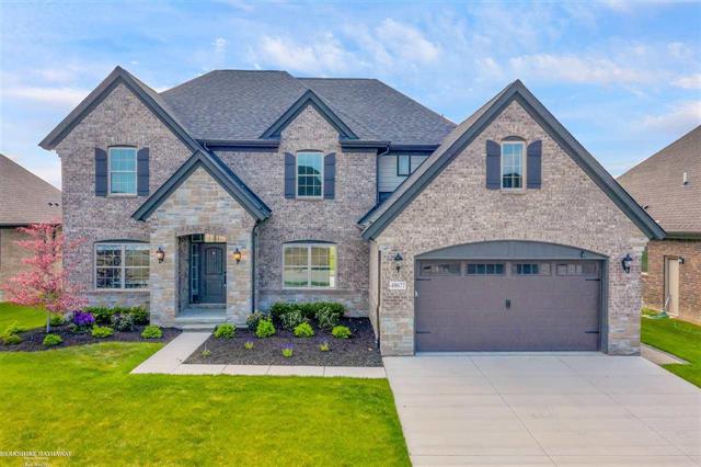 front view picture of 49677 Monarch Dr, Macomb, MI. 48044