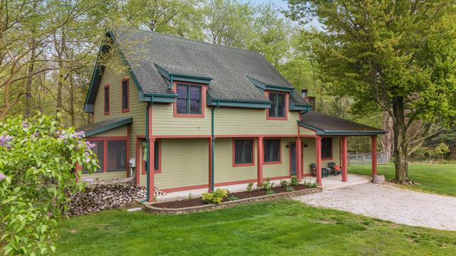 front view picture of 16434 S Basswood Road, Three Oaks, MI. 49128