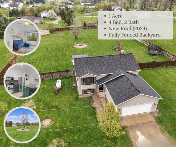 front view picture of 9540 Tannis Road, Clarksville, MI. 48815