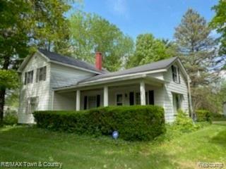 front view picture of 11194 N Clio Road, Clio, MI. 48420