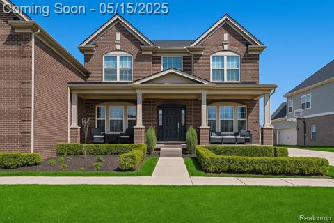 front view picture of 1674 Wolf Creek Drive, Canton, MI. 48187