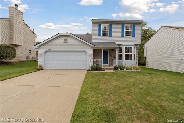 front view picture of 1691 Newgate Lane, Howell, MI. 48843