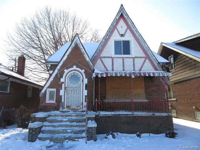 front view picture of 11144 Sanford Street, Detroit, MI. 48205