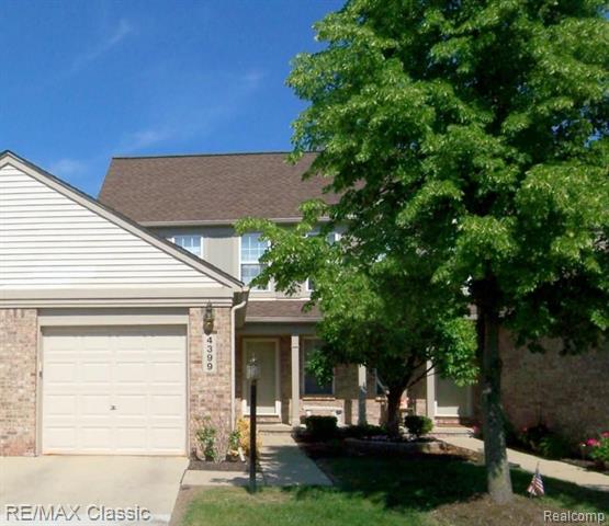 front view picture of 4399 E Hunters Cir, Canton, MI. 48188
