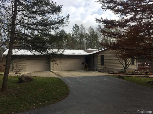 front view picture of 3255 Levalley Road, Columbiaville, MI. 48421