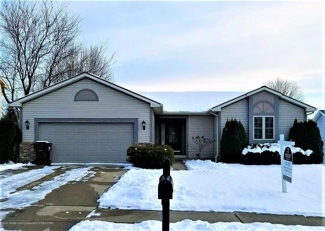 front view picture of 4155 Archwood Drive, Holt, MI. 48842