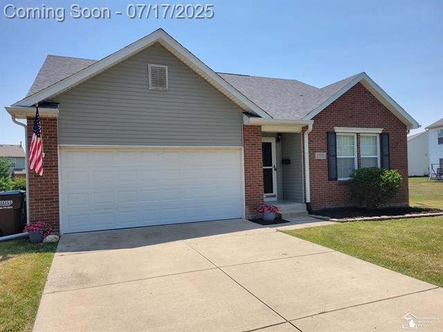front view picture of 1772 Elkton Drive, Monroe, MI. 48162