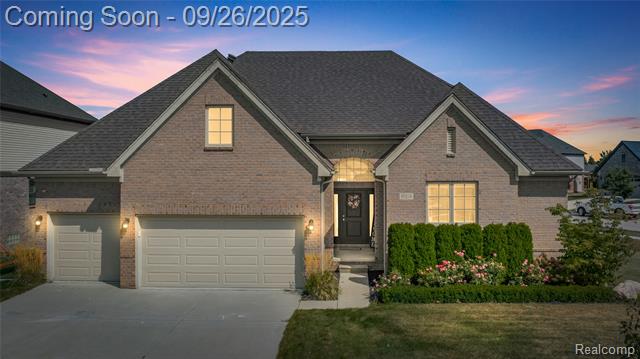 front view picture of 49258 Monarch Drive, Macomb, MI. 48044