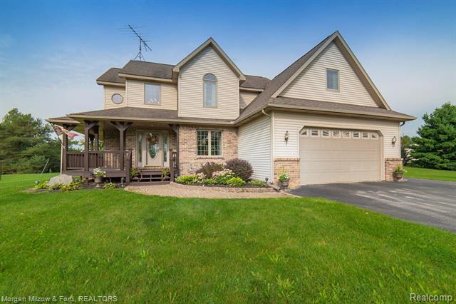 front view picture of 10140 Washburn Road, Goodrich, MI. 48438