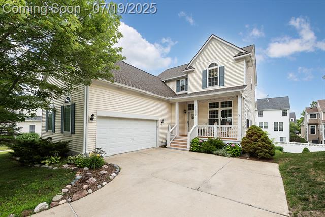 front view picture of 1327 Timmins Drive, Ann Arbor, MI. 48103