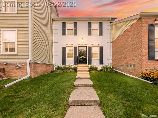 front view picture of 37354 Charter Oaks Boulevard, Clinton Township, MI. 48036