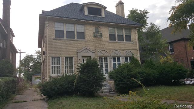 front view picture of 8931 La Salle Boulevard, Detroit, MI. 48206