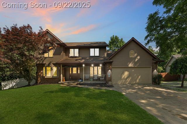 front view picture of 5893 Mary King Dr, Jackson, MI. 49201