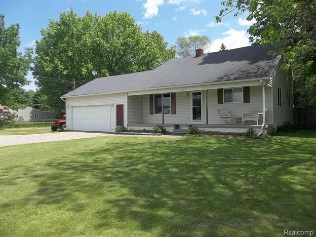 front view picture of 9282 Elms Road, Clio, MI. 48420