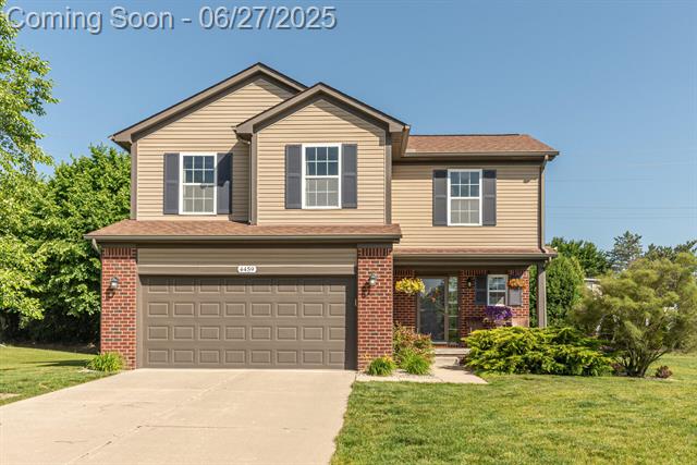 front view picture of 4459 Knollcrest Drive, Ann Arbor, MI. 48108