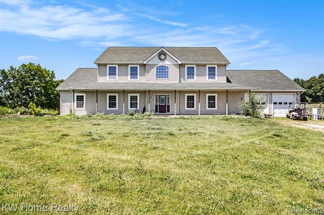 front view picture of 4450 Sylvan Road, Grass Lake, MI. 49240