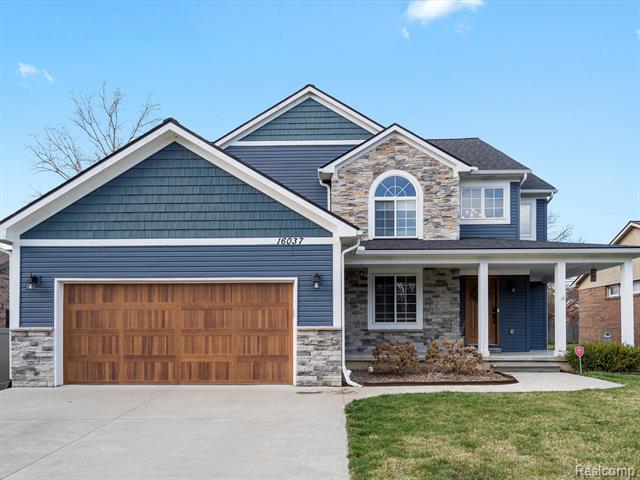 front view picture of 16037 Toulouse, Fraser, MI. 48026