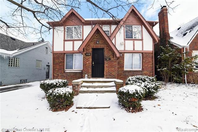 front view picture of 4348 Harvard Road, Detroit, MI. 48224