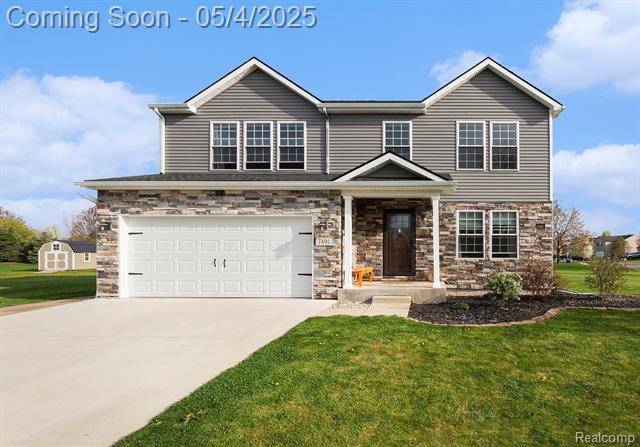 front view picture of 7491 Deer Creek Court, Swartz Creek, MI. 48473
