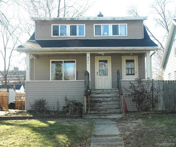 front view picture of 421 Curry Ave, Royal Oak, MI. 48067