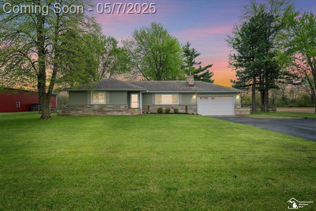 front view picture of 485 W Samaria, Temperance, MI. 48182