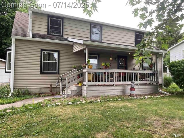 front view picture of 15427 Keegan Rd, Monroe, MI. 48161