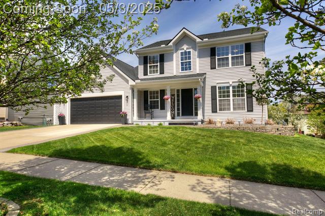 front view picture of 3707 Sugarbush Drive, Howell, MI. 48843