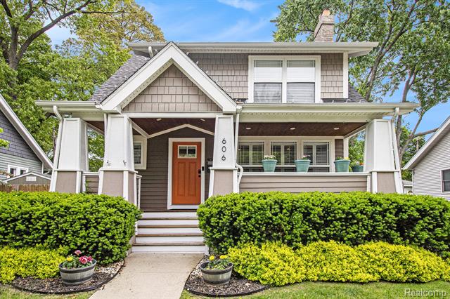 front view picture of 606 Hilldale Dr, Royal Oak, MI. 48067