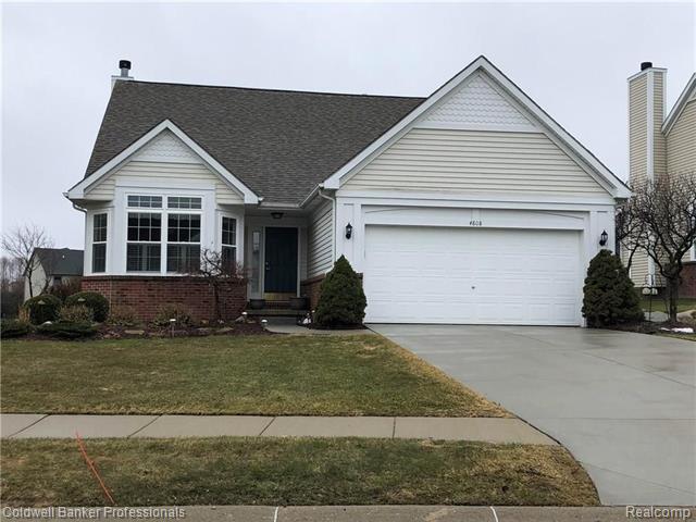 front view picture of 4808 New Haven Drive, Howell, MI. 48843
