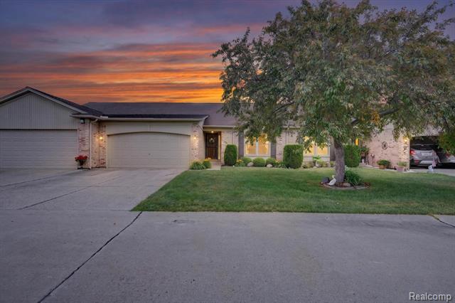 front view picture of 15905 New Bedford Drive, Clinton Township, MI. 48038