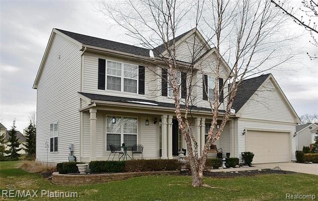 front view picture of 3634 Sugarbush Dr Drive, Howell, MI. 48843