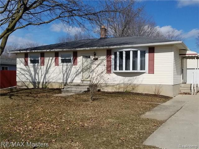 front view picture of 6015 Margaret Street, South Rockwood, MI. 48179