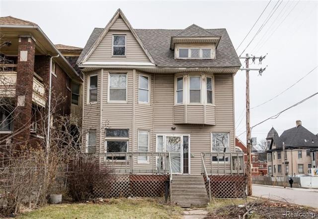 front view picture of 1402 Vinewood Street, Detroit, MI. 48216