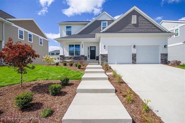 front view picture of 3893 Baulistrol Drive, Okemos, MI. 48864