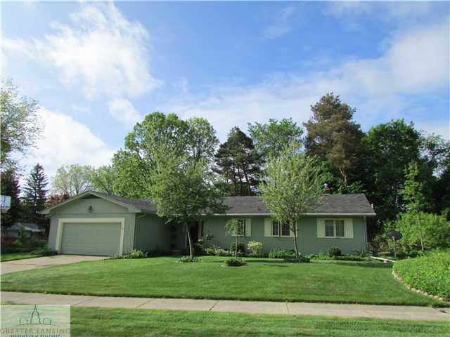 front view picture of 2135 Belding Court, Okemos, MI. 48864