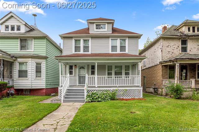 front view picture of 3917 Bewick Street, Detroit, MI. 48214