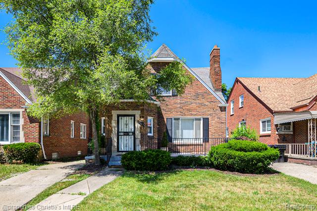front view picture of 18661 Stoepel Street, Detroit, MI. 48221