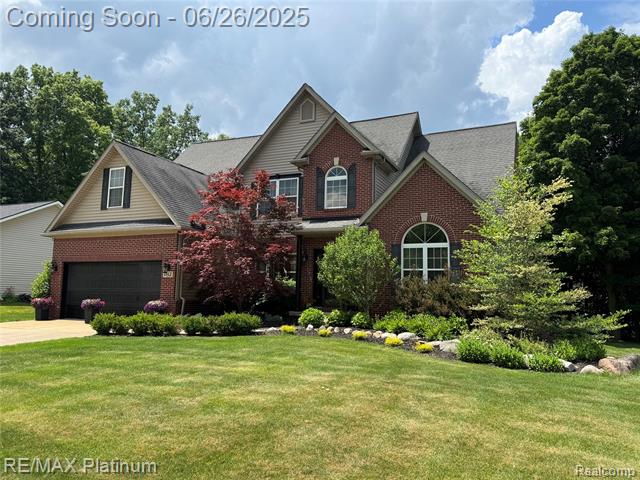 front view picture of 182 Fairhill Way, Howell, MI. 48843