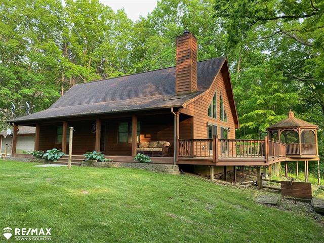 front view picture of 2855 Flint River Road, Lapeer, MI. 48446