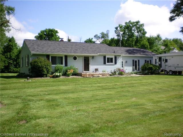 front view picture of 4273 Newark Road, Attica, MI. 48412