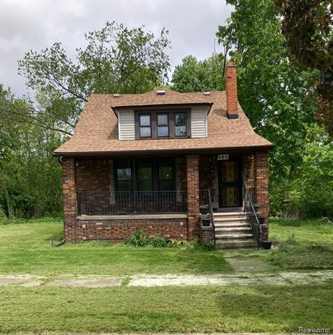 front view picture of 480 Manistique Street, Detroit, MI. 48215