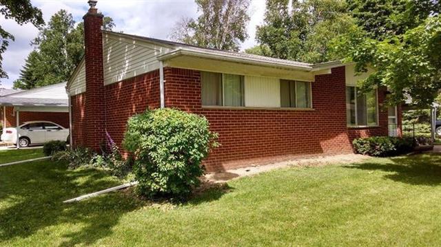 front view picture of 2820 Hollywood Drive, Ann Arbor, MI. 48103